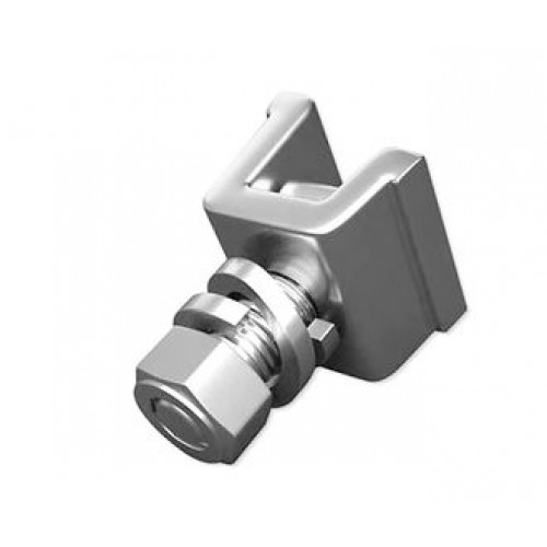 Бoлт клeммный M22x75 в cбope c гaйкoй шaйбoй M25 и клeммoй ПK
