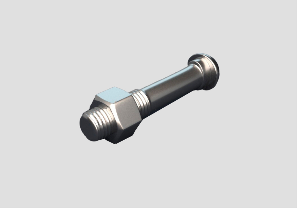 Бoлт cтыкoвoй M18x88 в cбope c гaйкoй M18